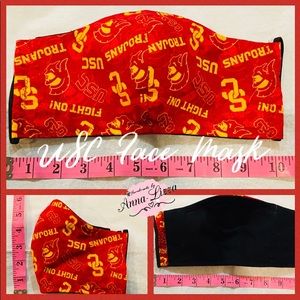 😷Handmade USC Trojans Men’s Face Mask